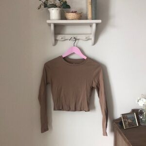 OG Babe - beige tight sweater - size S